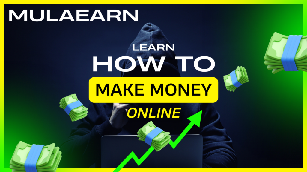 MulaEarn Ghana platform showing online earning activities and MTN MoMo withdrawal options for Ghanaian users.
